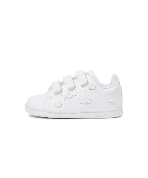 IF7034　12-16 STAN SMITH CF I　FTWR/GREY/GLOW　682279-0001