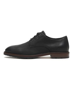 C38844　BERKSHIRE LUG PLAIN TOE OXFORD　BLACK WAXY LEAT　687289-0001