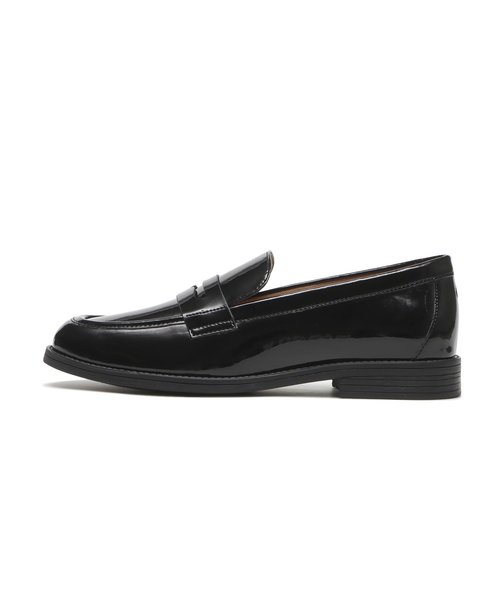 W31768　W HAVERHILL PENNY LOAFERS　*BLACK PATENT　687340-0001