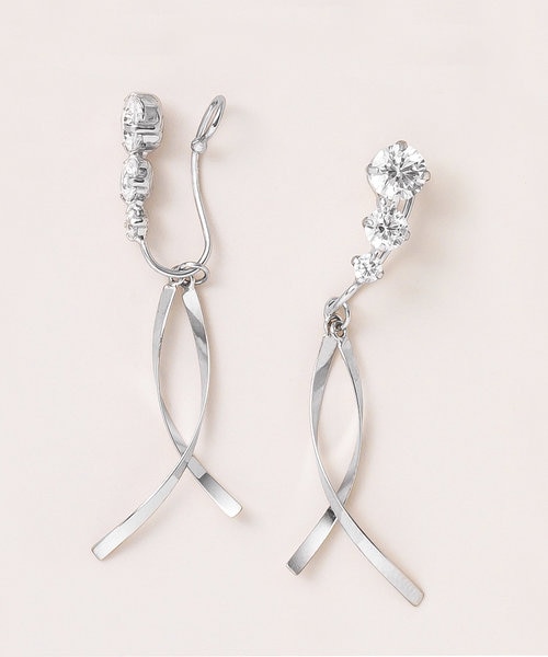 フワットイヤリングス] ヒネリスイング( WG) | TAKE-UP（テイクアップ