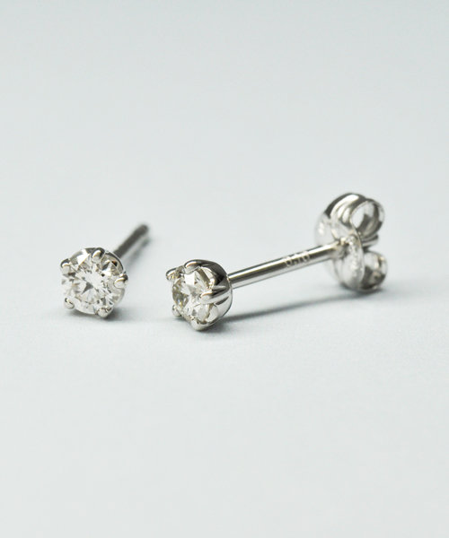 セカンドピアス] Ptダイヤモンドピアス0. 2ct | TAKE-UP（テイクアップ ...