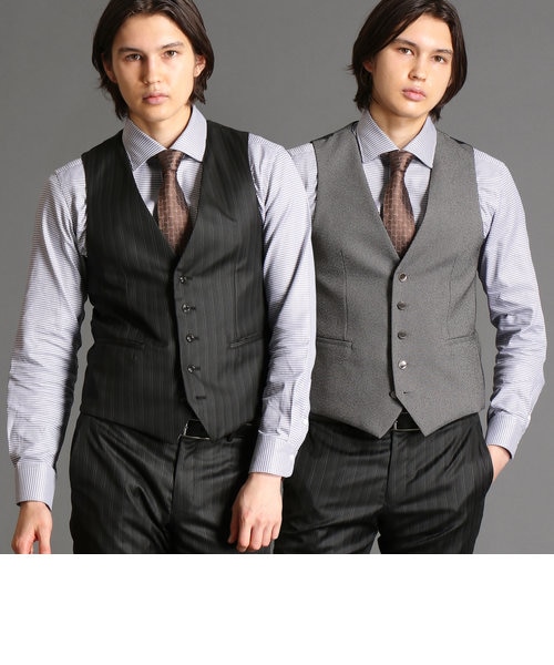 新品 MONSIEUR NICOLE  ムッシュ ニコル ベスト ジレ M 茶系 新品1円～☆定価8.6万 MONSIEUR NICOLE ムッシュニコル メンズ