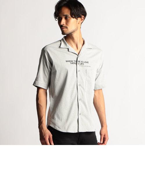 オープンカラー半袖シャツ | NICOLE（ニコル）の通販 - &mall
