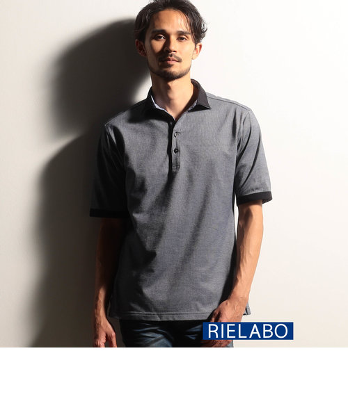 RIELABO】デザインスキッパー半袖ポロシャツ | NICOLE（ニコル）の通販