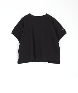 【Champion】「C」刺繍ロゴ入りTシャツ