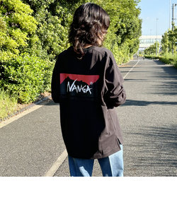 NANGA ×Grand PARK/ナンガ×グランドパーク別注バックプリントロングスリーブTシャツ