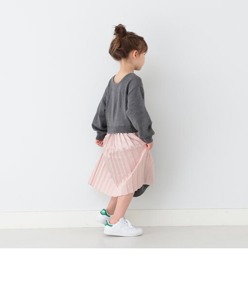 B Ming By Beams ニット プリーツ コンビ ワンピース 80 140cm B Ming Life Store By Beams ビーミングライフストアバイビームス の通販 Mall