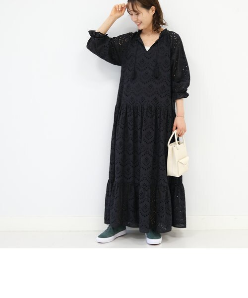 B Ming By Beams カットワーク 刺繍 ワンピース 21ss B Ming Life Store By Beams ビーミングライフストアバイビームス の通販 Mall