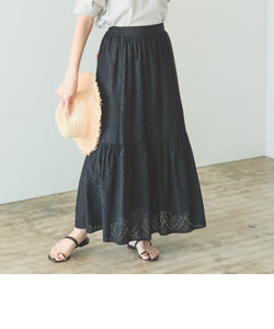 B:MING by BEAMS / カットワーク 刺繍 スカート 22SS