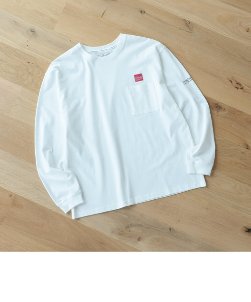 Manhattan Portage / Long Sleeve Logo Print T-Shirt