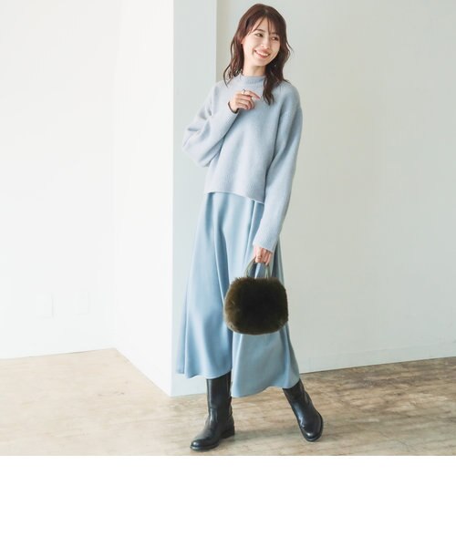 B Ming By Beams ニット キャミワンピース セット B Ming Life Store By Beams ビーミングライフストアバイビームス の通販 Mall