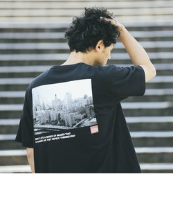 Manhattan Portage x B:MING by BEAMS / 別注 フォト バックプリント Tシャツ
