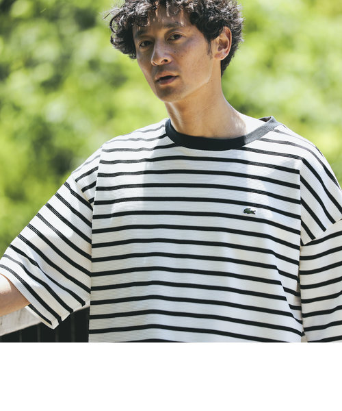 LACOSTE for B:MING by BEAMS / 別注 カノコ ボーダーTシャツ | B:MING