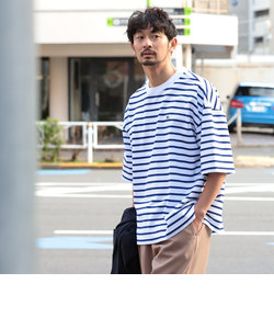 LACOSTE for B:MING by BEAMS / 別注 カノコ ボーダーTシャツ