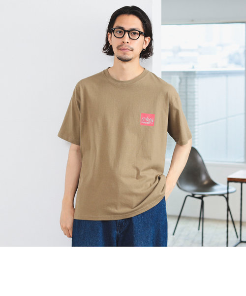 Manhattan Portage / ボックスロゴ プリント Tシャツ 23F