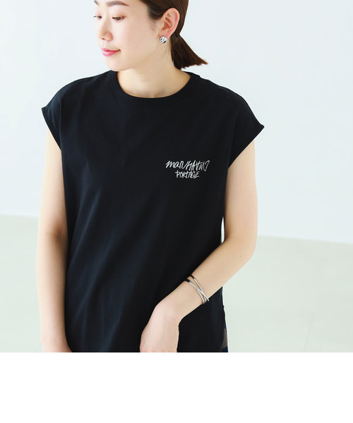 Manhattan Portage × B:MING by BEAMS / 別注 ノースリーブ クルーネック Tシャツ