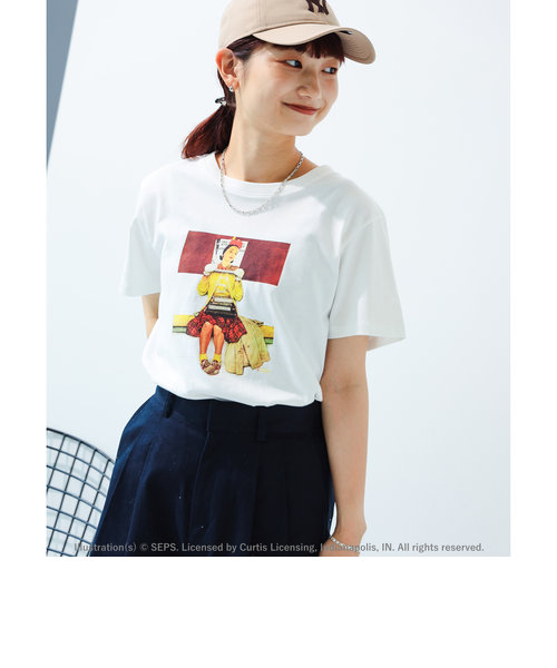 B:MING by BEAMS / The Saturday Evening Post Tシャツ