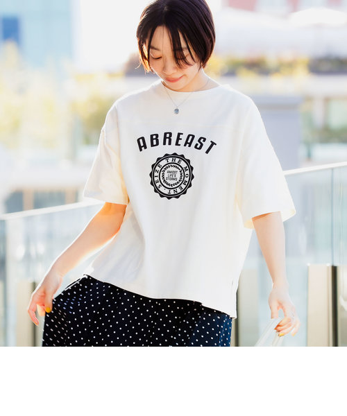 B:MING by BEAMS / プリント フットボール Tシャツ