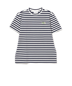 LACOSTE / クルーネック ボーダー Tシャツ