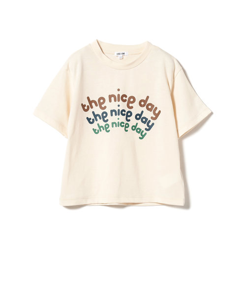 B:MING by BEAMS / アーチロゴ プリント Tシャツ（100～140cm）