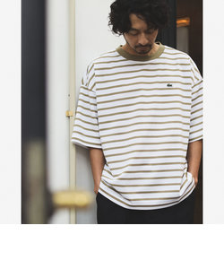 LACOSTE for B:MING by BEAMS / 別注 カノコ ボーダー Tシャツ