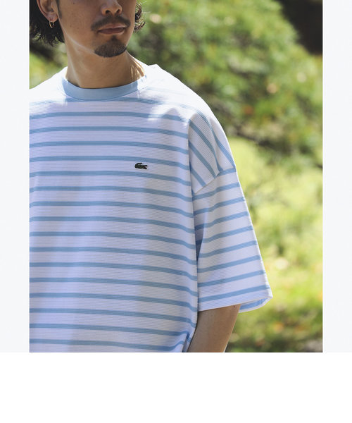 LACOSTE for B:MING by BEAMS / 別注 カノコ ボーダー Tシャツ