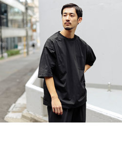 B:MING by BEAMS / ストレッチ メッシュ ソリッド ポケットTシャツ