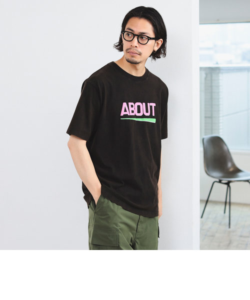 B:MING by BEAMS / ABOUT プリント Tシャツ