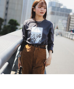 フォトプリント ロングスリーブ Tシャツ