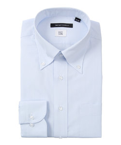 BASIC／ボタンダウンカラードレスシャツ ストライプ