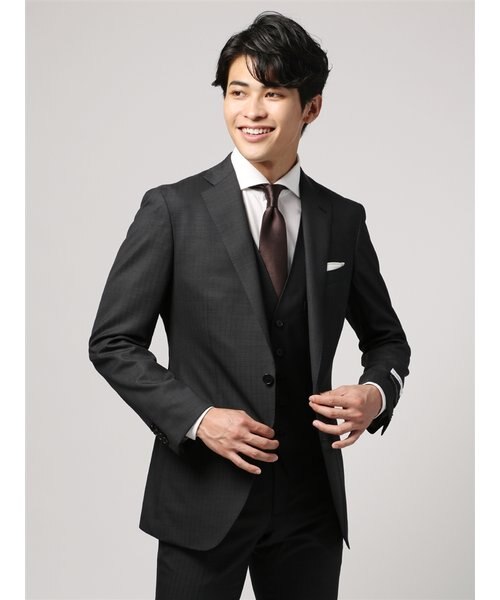 Formal スリーピース Fit Ch14 2つボタンスーツ ペンシルストライプ The Suit Company サ スーツカンパニー の通販 Mall