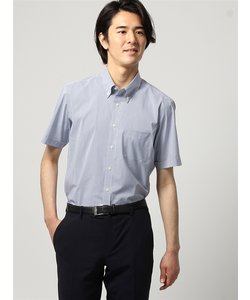 ワイシャツ／半袖／形態安定／COOL MAX／ボタンダウンカラー／BASIC／ドレスシャツ