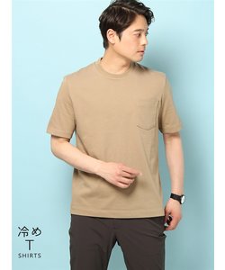 冷めT／Tシャツ／半袖／ウォッシャブル／コットン天竺ストレッチ／無地／COMMUTECH