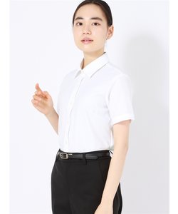 レギュラーカラーシャツ／半袖／NON IRON MAX／シャドーストライプ／Blouse