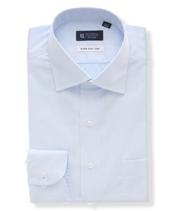 ワイシャツ／長袖／形態安定／COOL MAX／ワイドカラー／BASIC／ドレスシャツ