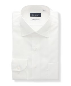 WEB限定／ワイシャツ／長袖／形態安定／COOL MAX／ワイドカラー／FIT／ドレスシャツ