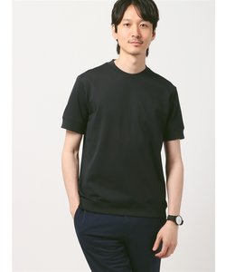 Tシャツ／クルーネック／半袖／ウォッシャブル／速乾／シルケット鹿の子／COMMUTECH