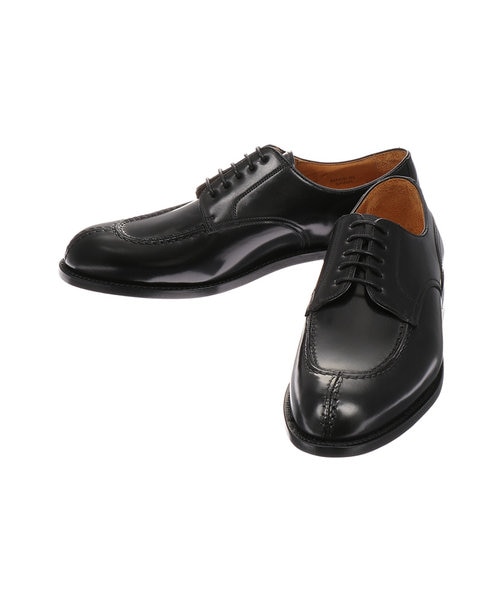 Berwick×ユニバーサルランゲージドレスシューズ7(25cm)セミブローグ黒 Berwick×ユニバーサルランゲージドレスシューズ7(25cm