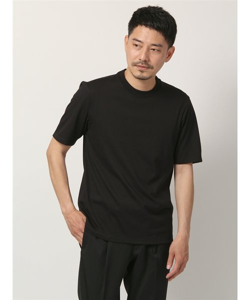 クルーネックTシャツ／半袖／ウォッシャブル／COOL MAX／3D縫製／コットン天竺