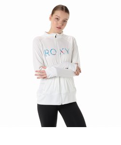 【ROXY ロキシー 公式通販】ロキシー（ROXY）UPF50+ ラッシュ スタンド ジップ パーカー BOTANICAL LOGO STAND