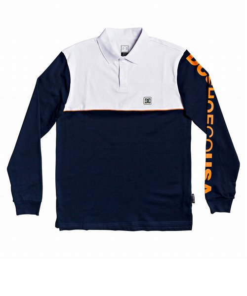 【DC ディーシー公式通販】ディーシー （DC SHOES）BROOKLEDGE POLO LS ポロシャツ 長袖 プリント ロゴ スタンダードフィット