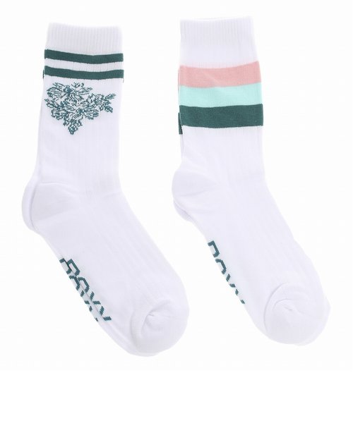 【ROXY ロキシー 公式通販】ロキシー（ROXY）2PK ソックス RX CREW SOCKS A