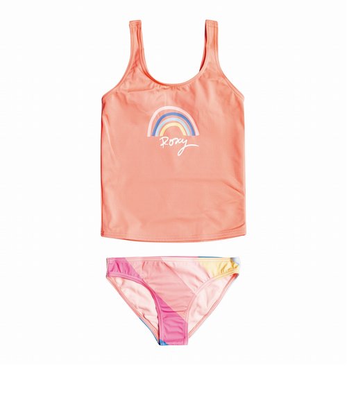 【ROXY ロキシー 公式通販】ロキシー（ROXY）キッズ タンキニ (100-120cm) TOUCH OF RAINBOW TANKINI SET