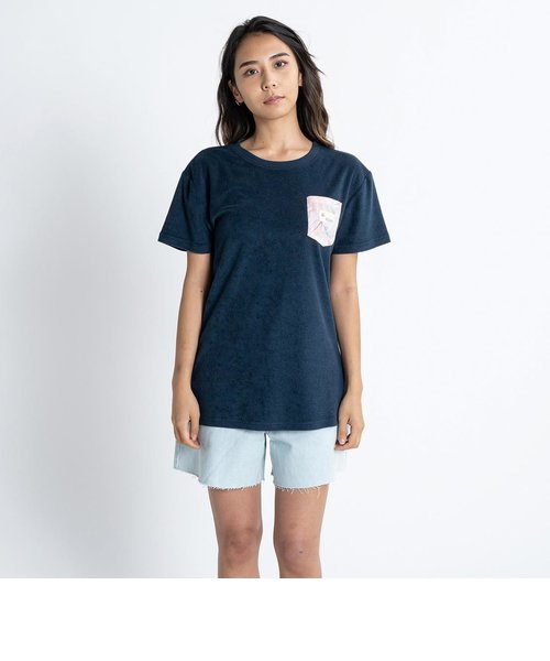 【ROXY ロキシー 公式通販】ロキシー（ROXY）LEAF POCKET PILE S/S TEE パイル Tシャツ