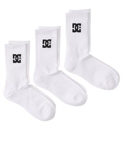 【DC ディーシー公式通販】ディーシー （DC SHOES）SPP DC CREW 3PK  ソックス 靴下