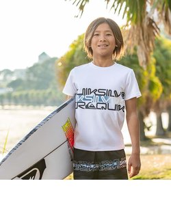 【QUIKSILVER クイックシルバー 公式通販】クイックシルバー （QUIKSILVER）WORDBLOCK SS YOUTH  キッズ  ラッシュガード