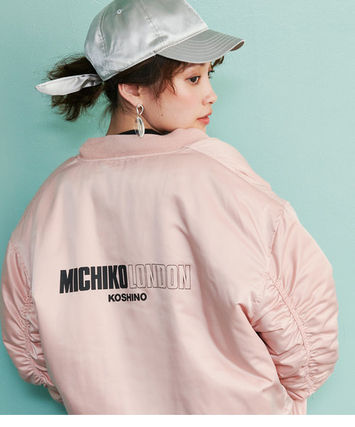 【MICHIKO LONDON KOSHINO×ViS】リバーシブルMA-1