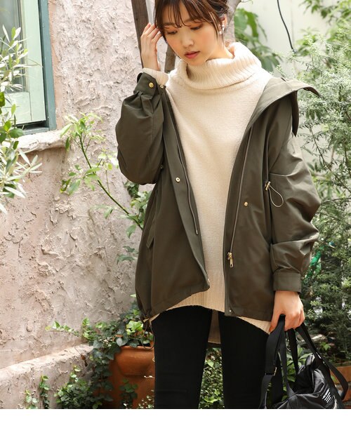 ライナー付きロングマウンテンパーカー Vis ビス の通販 Mall