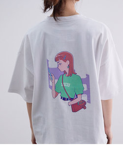 【ともわかコラボ】天竺裾メロービッグTシャツ