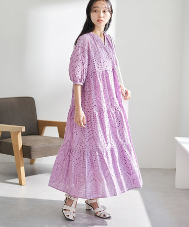 ワンピース・ドレス（パープル/紫色）通販 | ららぽーと公式通販 &mall